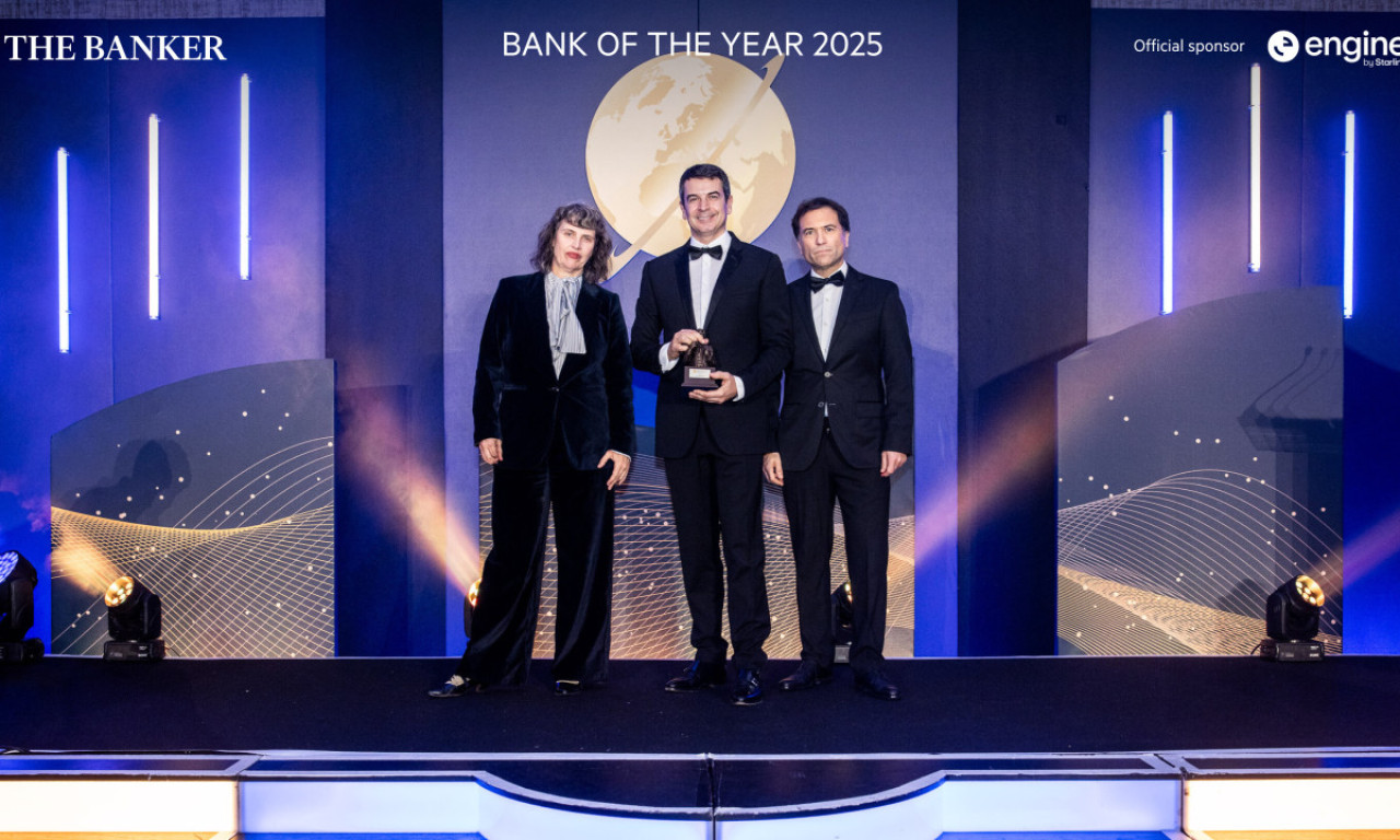 BANCA INTESA NAJBOLJA BANKA U SRBIJI I U 2025: Po 12. put ponela ovo priznanje časopisa The Banker