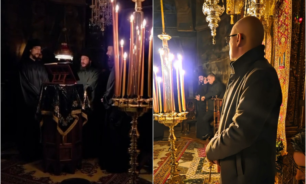 VELIKA ČAST ZA LIDERA SNS Vučević prisustvovao obeležavanju slave manastira Hilandar (VIDEO)