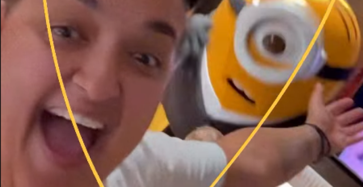 LUDNICA KOD MARIJE ŠERIFOVIĆ! Stan pun minionsa i balona! Pevačica skače i peva sa Jovanom Pajić (VIDEO)