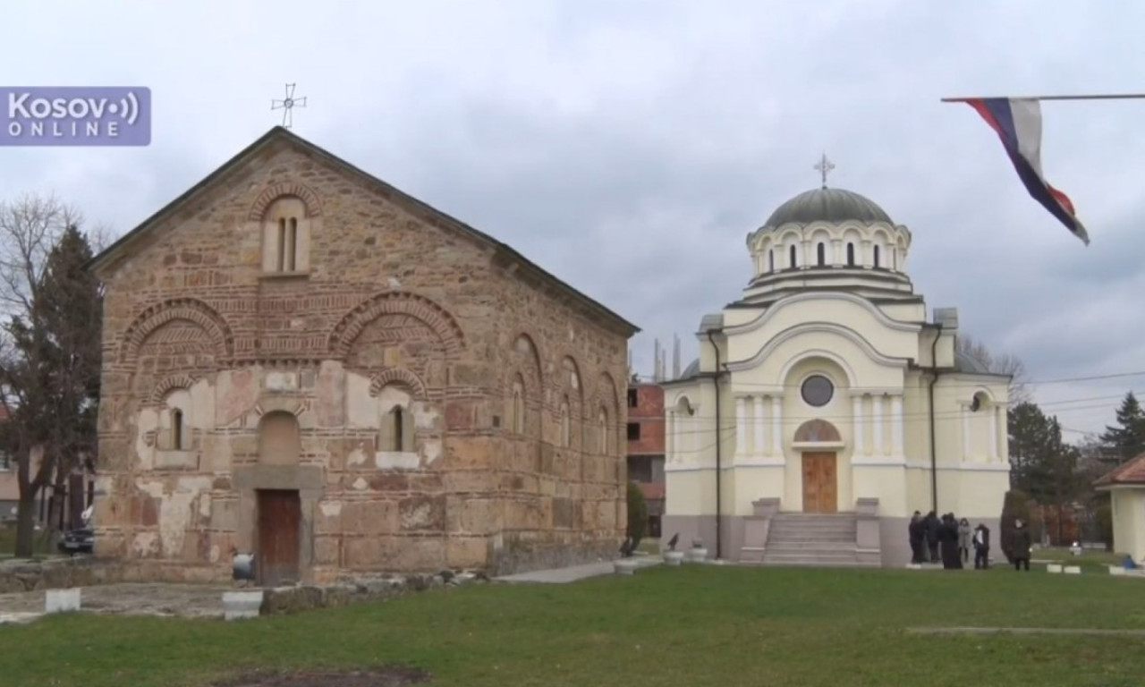 OGLASILA SE EPARHIJA: Skidanje zastave SPC u Lipljanu je pritisak i zastrašivanje preostalih Srba