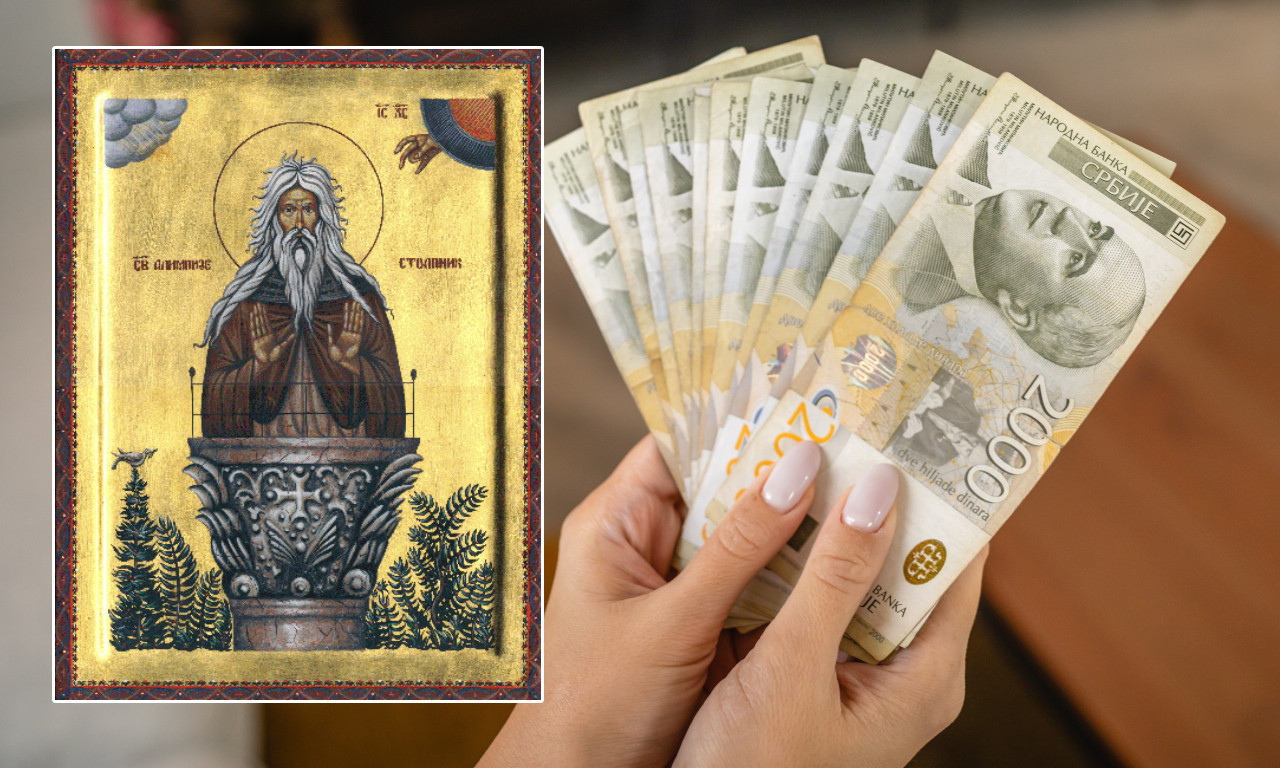 KO DANAS POZAJMI NOVAC, ČEKA GA GODINA NESREĆE Nikako ne idite ni u šoping! Sveti Alimpije zapoveda čudne običaje