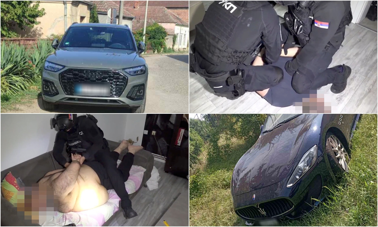 RAZBIJENA AUTO - MAFIJA Kola krali u Nemačkoj i Švajcarskoj, pa prodavali po Srbiji, ovo je šema (FOTO+VIDEO)