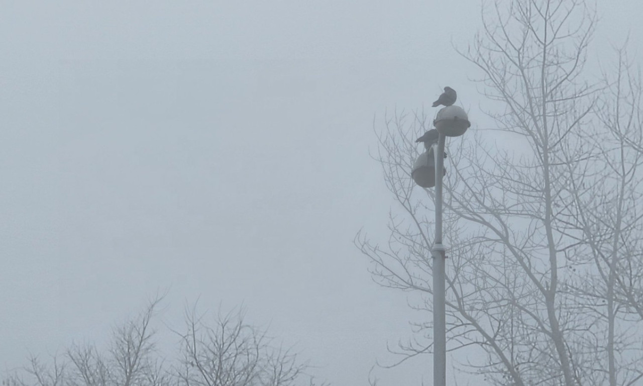 OBLAČNO I MAGLOVITO JUTRO PRED NAMA Tokom dana do 8 stepeni