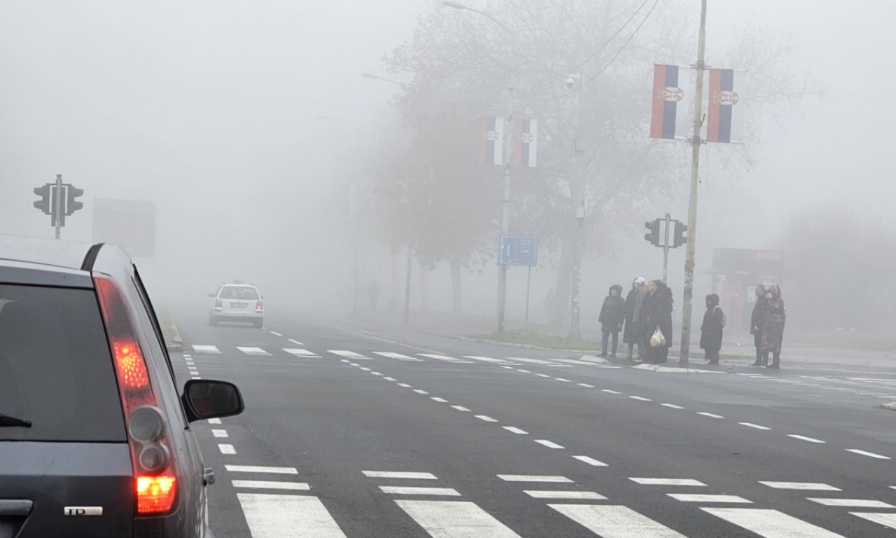 DANAS MAGLOVITO I TMURNO: Ponesite i kapu, pravi zimski dan pred nama
