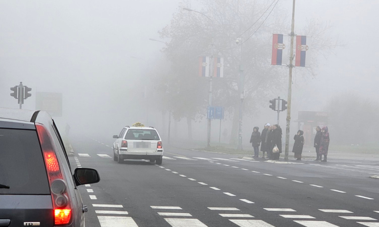 RHMZ IZDAO HITNO UPOZORENJE ZBOG MAGLE: Od sutra se širi, a ovi delovi Srbije biće najteže pogođeni