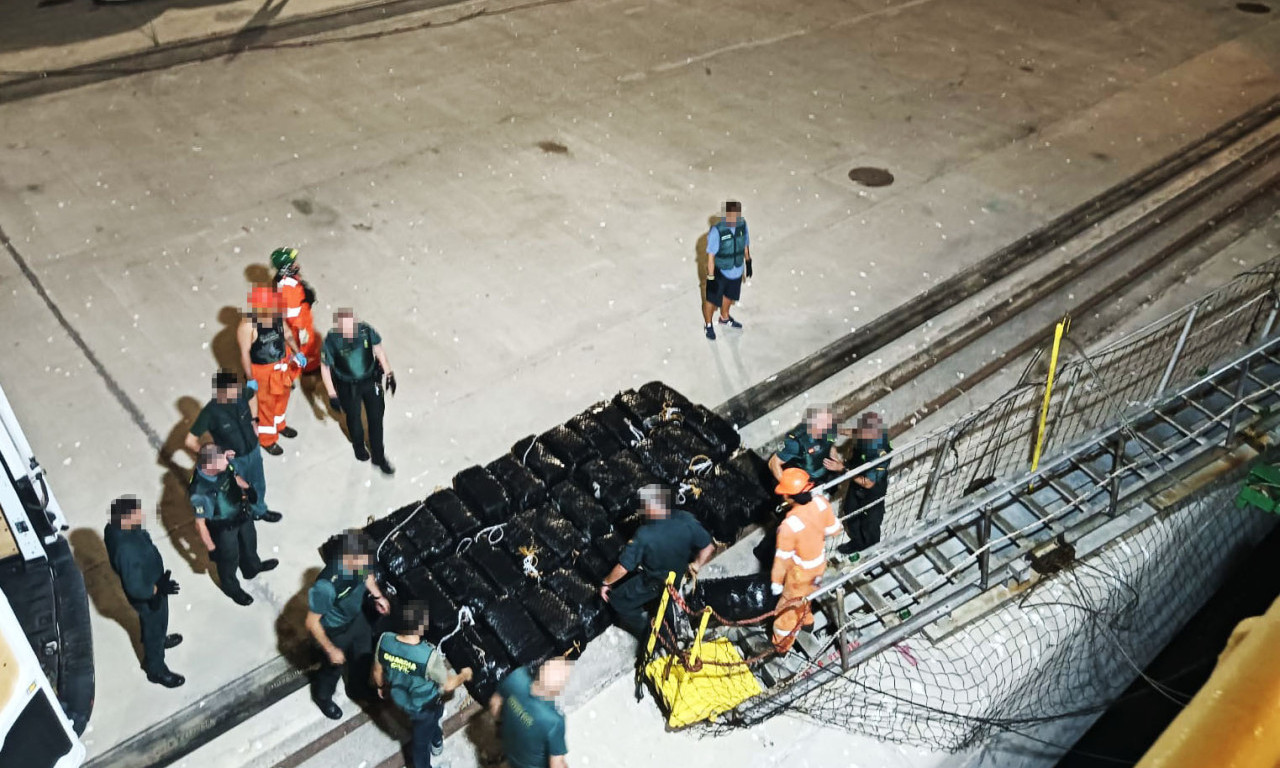 OSMORO SRBA UHAPŠENO U ŠPANIJI Zaplenjeno više od tone kokaina, Evropol u velikoj akciji (FOTO/VIDEO)