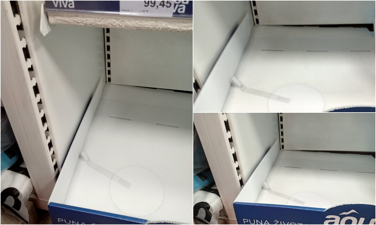 NESTAŠICA VODE U RADNJAMA U PANČEVU Prazni rafovi, građani zabrinuti, ne može ni flašica od pola litre da se nađe (FOTO)