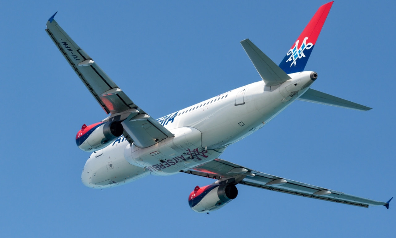 VANREDNA SITUACIJA NA AERODROMU TIVAT: Letovi Er Srbije preusmereni zbog bezbednosnog rizika