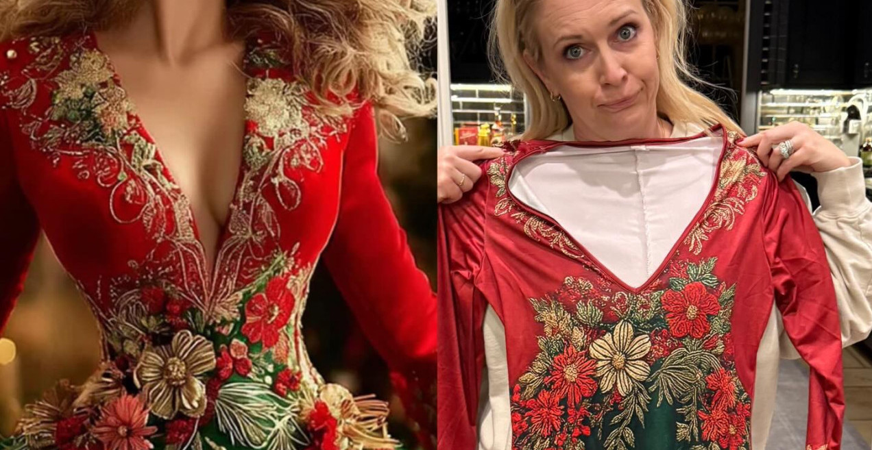 NARUČILA HALJINU ZA DOČEK NOVE GODINE, STIGAO MODNI FIJASKO! Internet bruji o ovoj kupovini, a može i vas da prevari (FOTO)