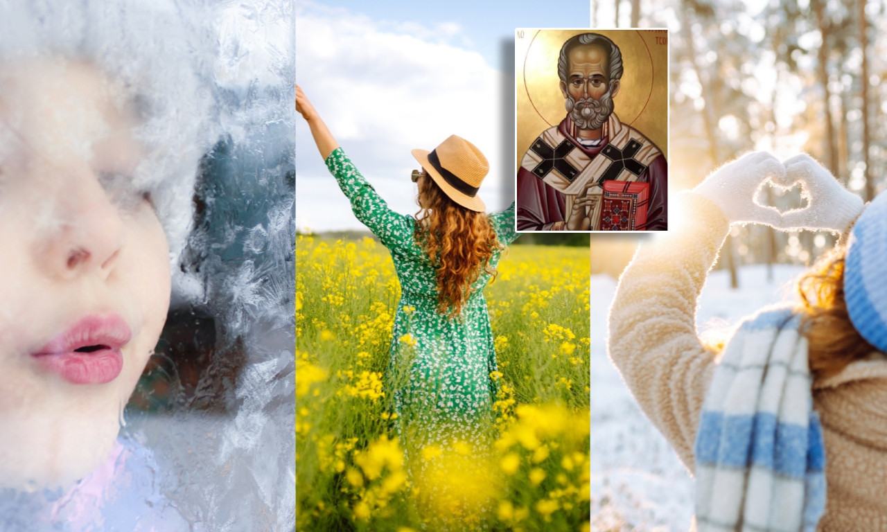 "KAKAV SVETI NIKOLA, TAKVA CELA ZIMA" Da li će biti blaga ili sa puno snega, današnje vreme u Srbiji otkriva sve