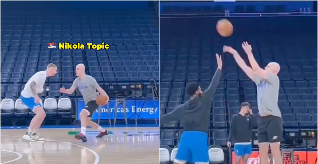 NIKOLA TOPIĆ PONOVO NA PARKETU Pogledajte šta radi Srbin u jeku borbe sa opakom bolešću