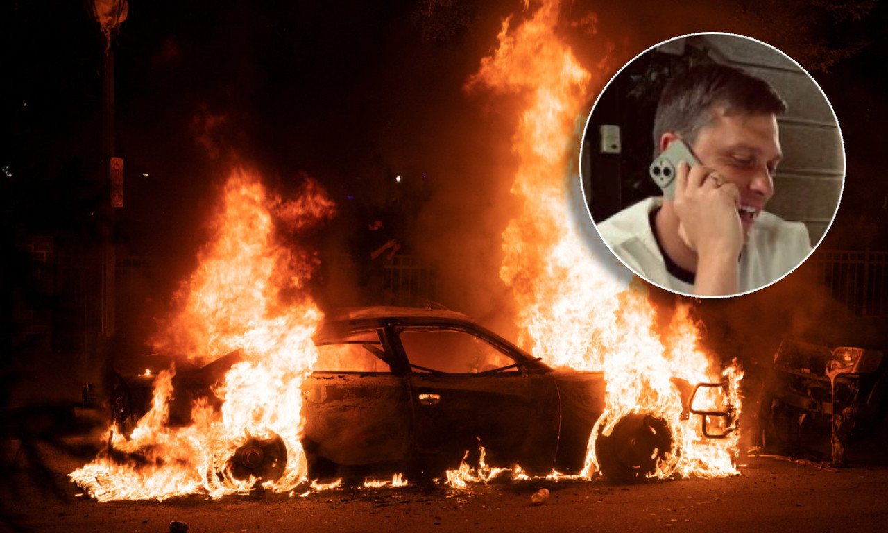 ZAPALJEN AUTOMOBIL POZNATOG BIZNISMENA Haos u Beogradu!