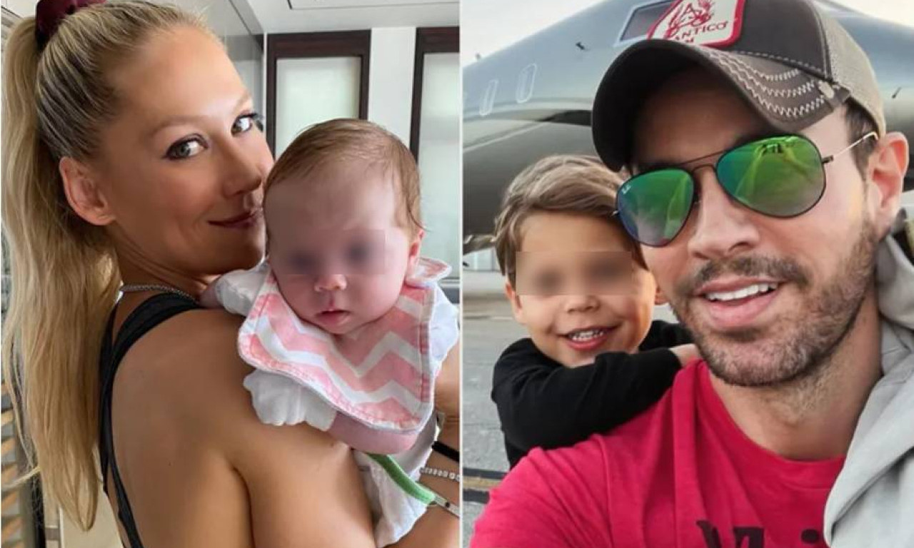 ENRIKE IGLESIJAS I ANA KURNJIKOVA DOBILI ČETVRTO DETE Pevač i teniserka objavili prvu fotografiju bebe! (FOTO)