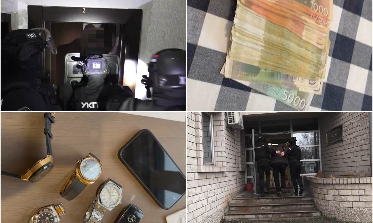 OVAKO JE "PALA" NARKO GRUPA: Prodavala drogu u Austriji i Srbiji, pa im policija upala u stanove (VIDEO)