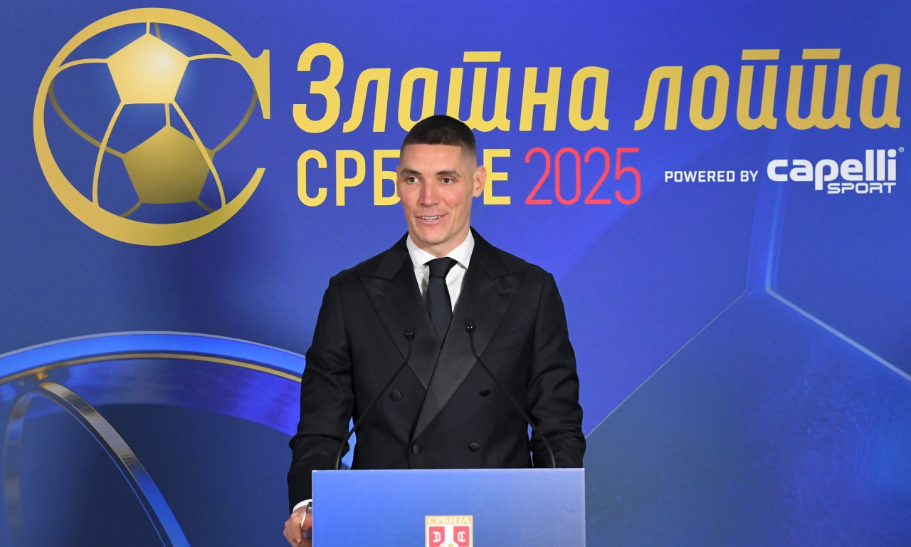 MAŠTAO SAM U AUTOBUSU OD ŽARKOVA DO ZEMUNA... Milenković emotivan posle dobijanja Zlatne lopte: "Dozvolite da sanjam još malo"