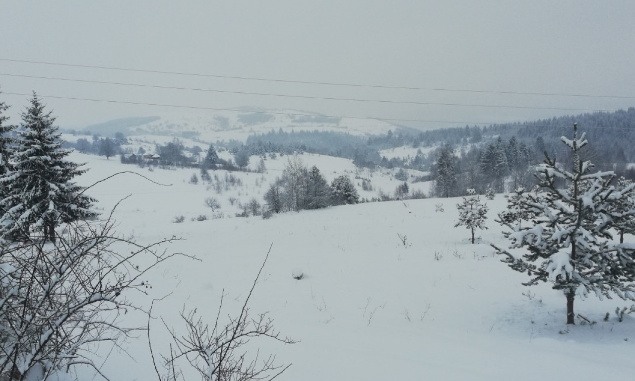 JAKA MEĆAVA U KLADOVU - SNEG NE PRESTAJE DA VEJE Sve raspoložive ekipe na terenu (FOTO)