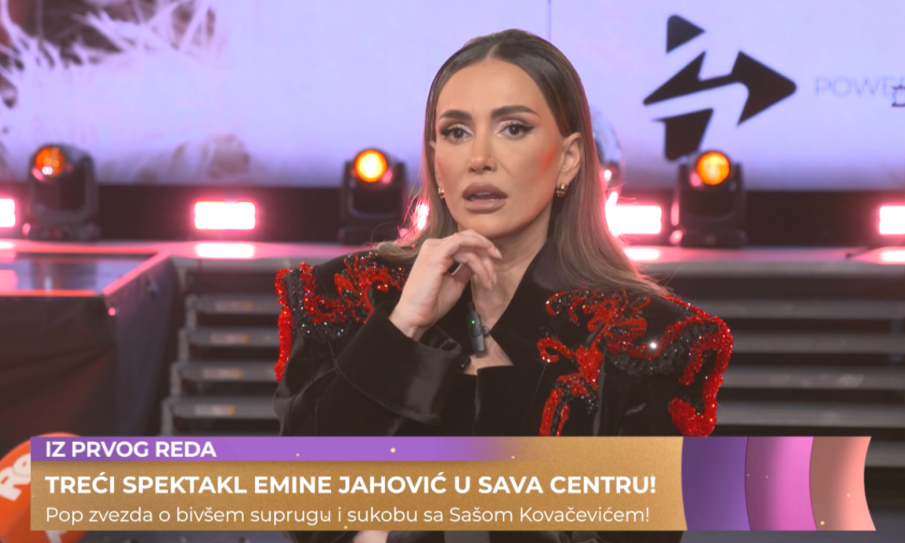 "MUSTAFA MI NIJE ČESTITAO NA KONCERTIMA" Emina o bivšem suprugu, dotakla se i sukoba sa Sašom Kovačevićem (VIDEO)