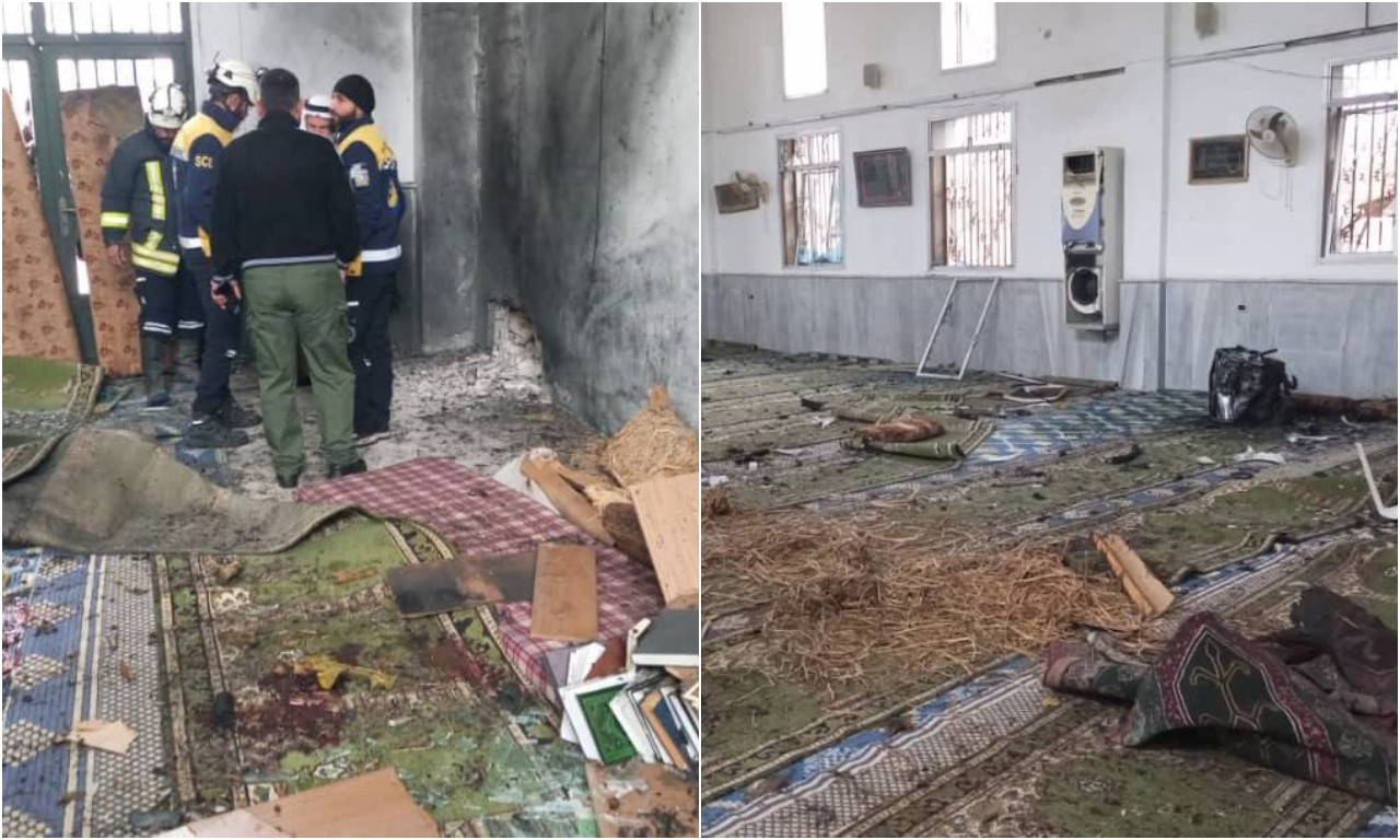 VERNICI DIGNUTI U VAZDUH TOKOM MOLITVE Uznemirujuće slike i snimci nakon eksplozije u džamiji šokiraju svet (VIDEO)