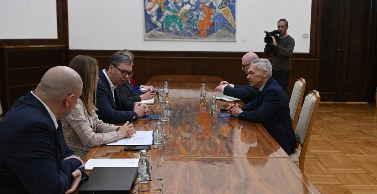 NA STOLU AMERIČKE SANKCIJE Predsednik Vučić se sastao sa Bocan-Harčenkom