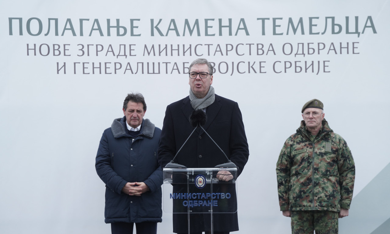 VUČIĆ O NOVOM GENERALŠTABU VOJSKE SRBIJE "Biće završen za tri godine! Otvaramo i veliku fabriku dronova" (FOTO+VIDEO)