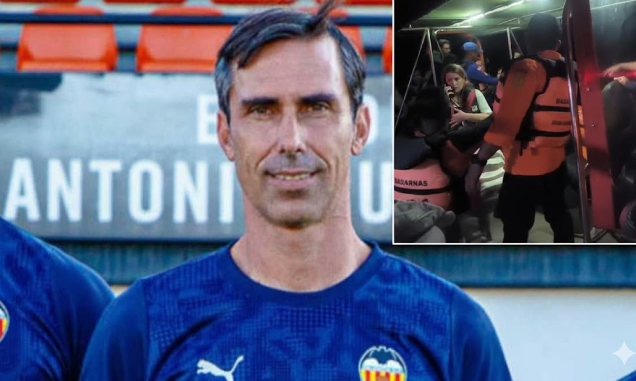 NOVI DETALJI POGIBIJE TRENERA VALENSIJE I NJEGOVIH TROJICE SINOVA: Supruga i ćerkica (7) gledale kako talasi gutaju njihove najmilije (VIDEO)