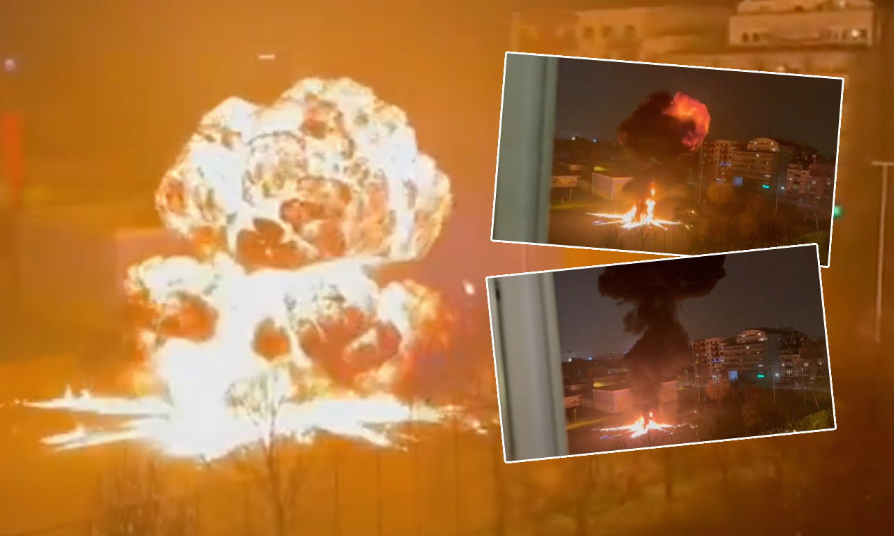 EKSPLOZIJA NA IGRALIŠTU OSNOVNE ŠKOLE Digla se vatrena pečurka! "Mislila sam da pada zgrada Vijesnika" (VIDEO)