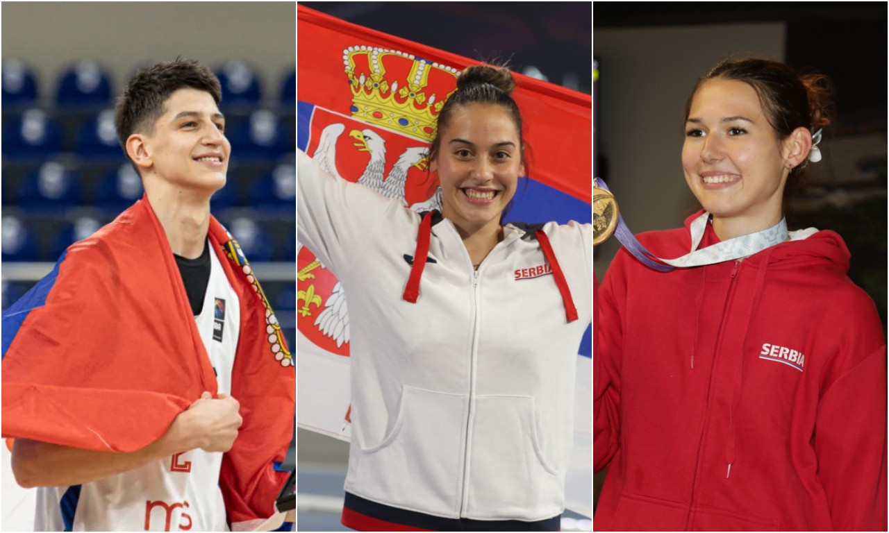 OVO SU NAJVEĆI HEROJI SRPSKOG SPORTA 2025: Spisak nije dug, ali je zlata vredan (FOTO)
