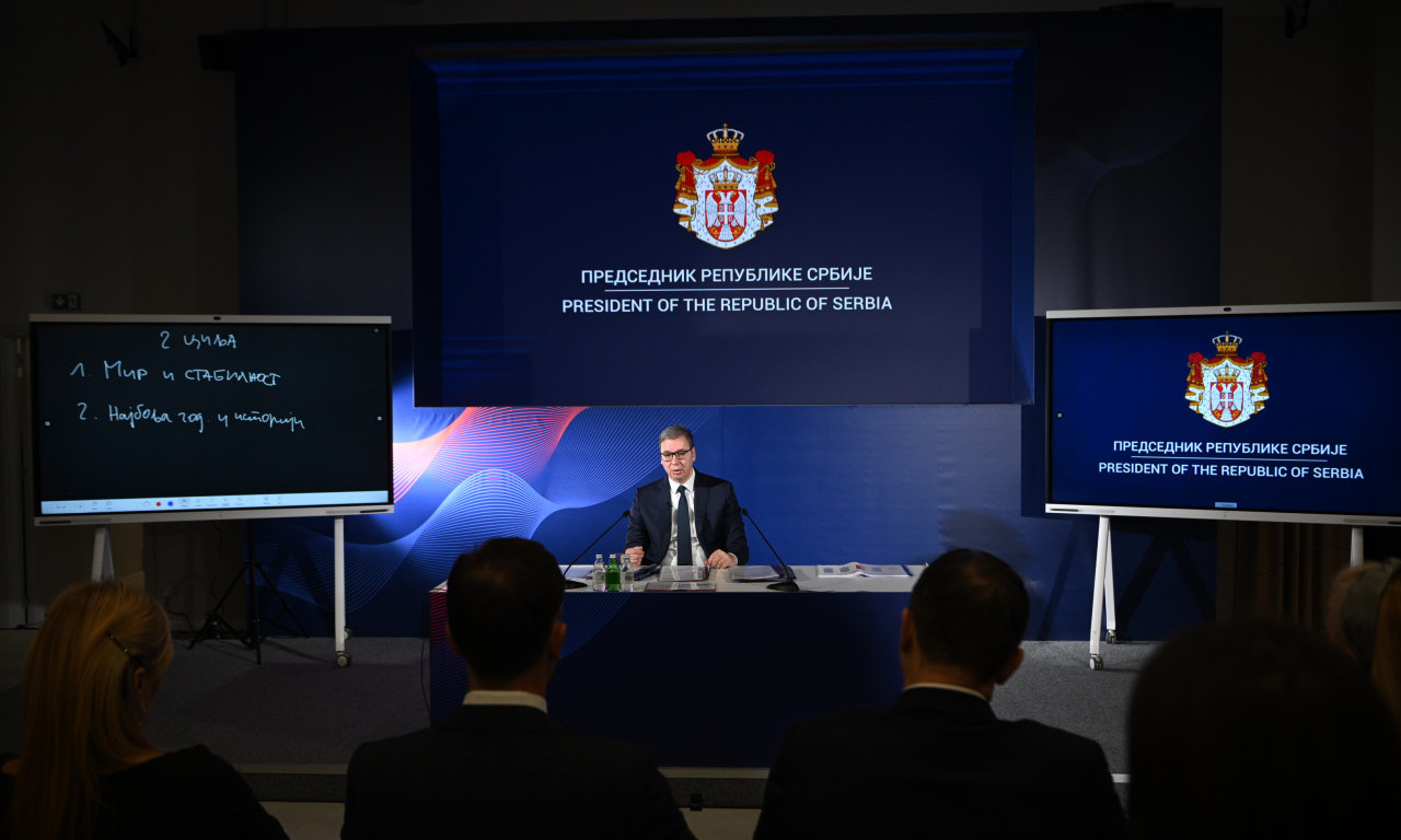 "SLEDEĆA GODINA NAJBOLJA U ISTORIJI SRBIJE!" Vučić izdvojio dva najvažnija cilja i novo lice države (VIDEO)