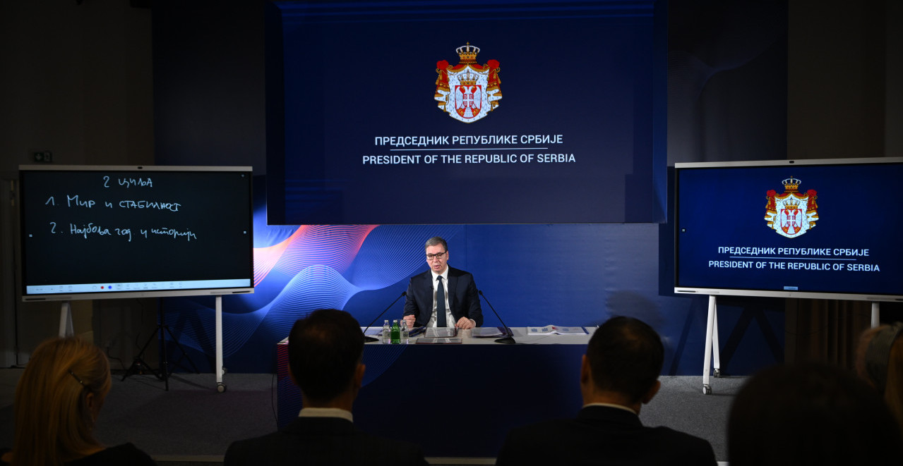 "SLEDEĆA GODINA NAJBOLJA U ISTORIJI SRBIJE!" Vučić izdvojio dva najvažnija cilja i novo lice države (FOTO/VIDEO)