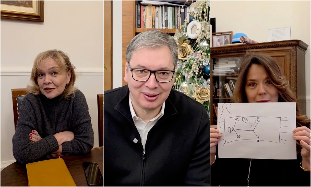 VUČIĆ OTKRIO ŠTA SU MU NAJBLIŽI SARADNICI POŽELELI ZA NOVU GODINU Zbog poslednje želje se uhvatio za glavu (VIDEO)