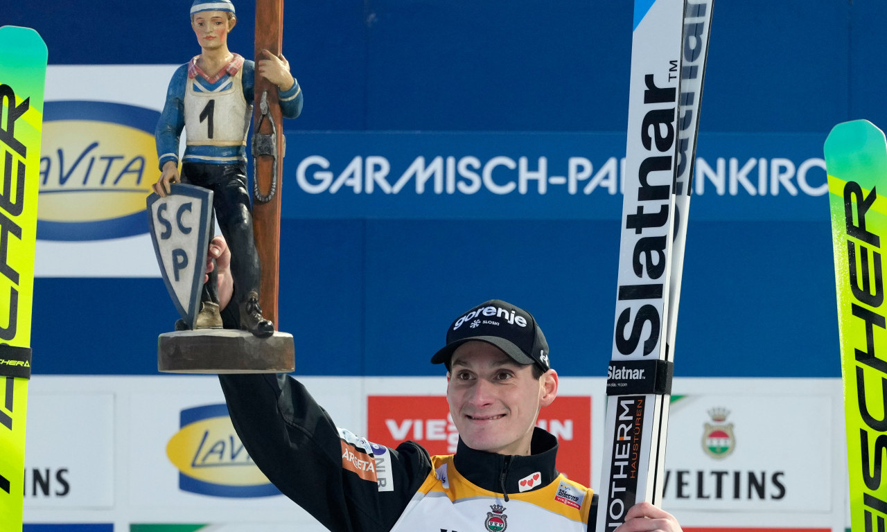 DOMINACIJA PREVCA U SKI SKOKOVIMA Slovenac ostvario drugi trijumf na turneji Četiri skakonice