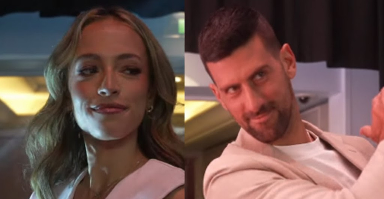 NOLE JOJ "UPAO" U KADAR! Lepa influenserka htela da pokaže kako igra tenis, a onda se iza nje pojavio i uradio ovo! (VIDEO)