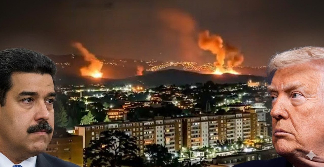 TRAMP NAREDIO ŽESTOK NAPAD NA VENECUELU! Eksplozije odjekuju Karakasom: "Celo tlo se treslo, ovo je užasno" (FOTO+VIDEO)