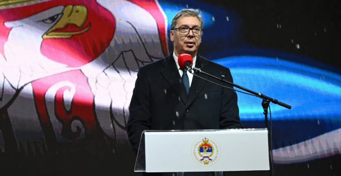 ISTORIJSKI GOVOR PREDSEDNIKA VUČIĆA U TREBINJU "Bolje je jedan dan kao soko živeti, a ne 100 godina kao miš se skrivati"