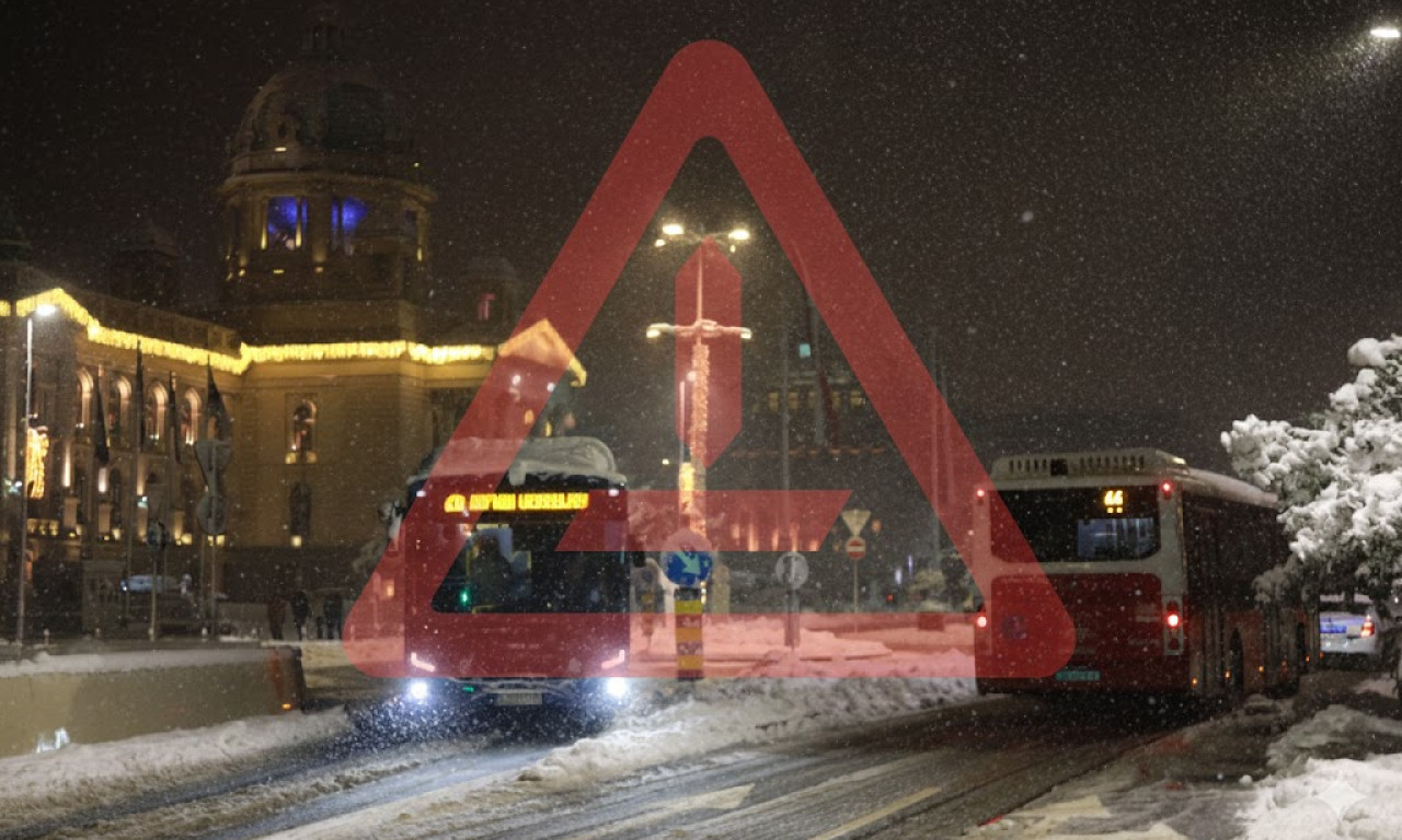 ALARM ZA SRBIJU I BEOGRAD: RHMZ upozorava na 6 kritičnih tačaka – Ledena kiša okiva zemlju, sneg ne staje! Prete nam kolaps i mrak!