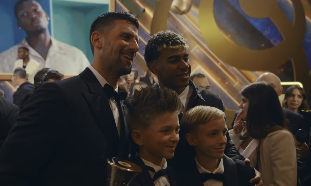 LAMIN JAMAL OBRADOVAO ĐOKOVIĆEVOG SINA! Scena o kojoj bruji planeta: "Stefi, dođi!" (VIDEO)