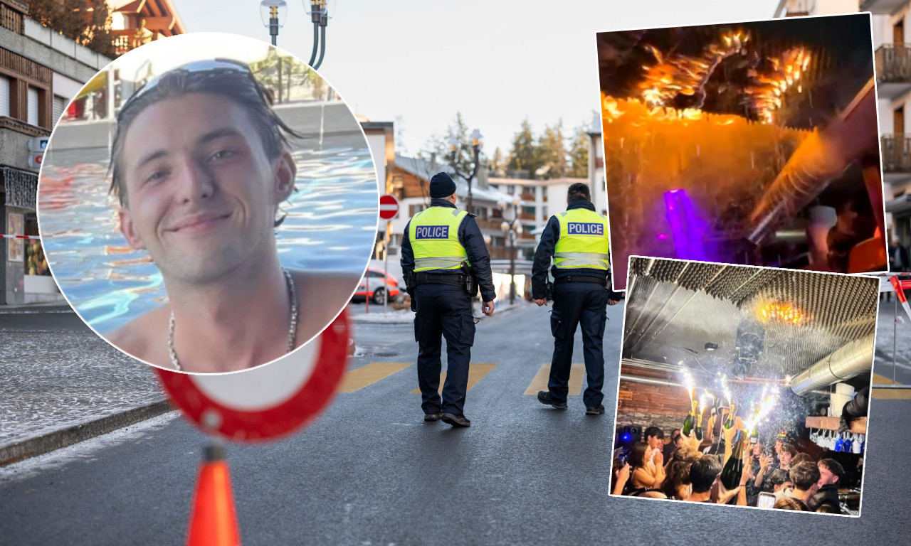OVO JE ČETVRTI SRBIN KOJI JE POVREĐEN U POŽARU U ŠVAJCARSKOJ: Mihailo (23) iz Kraljeva ima opekotine po glavi i rukama (FOTO)