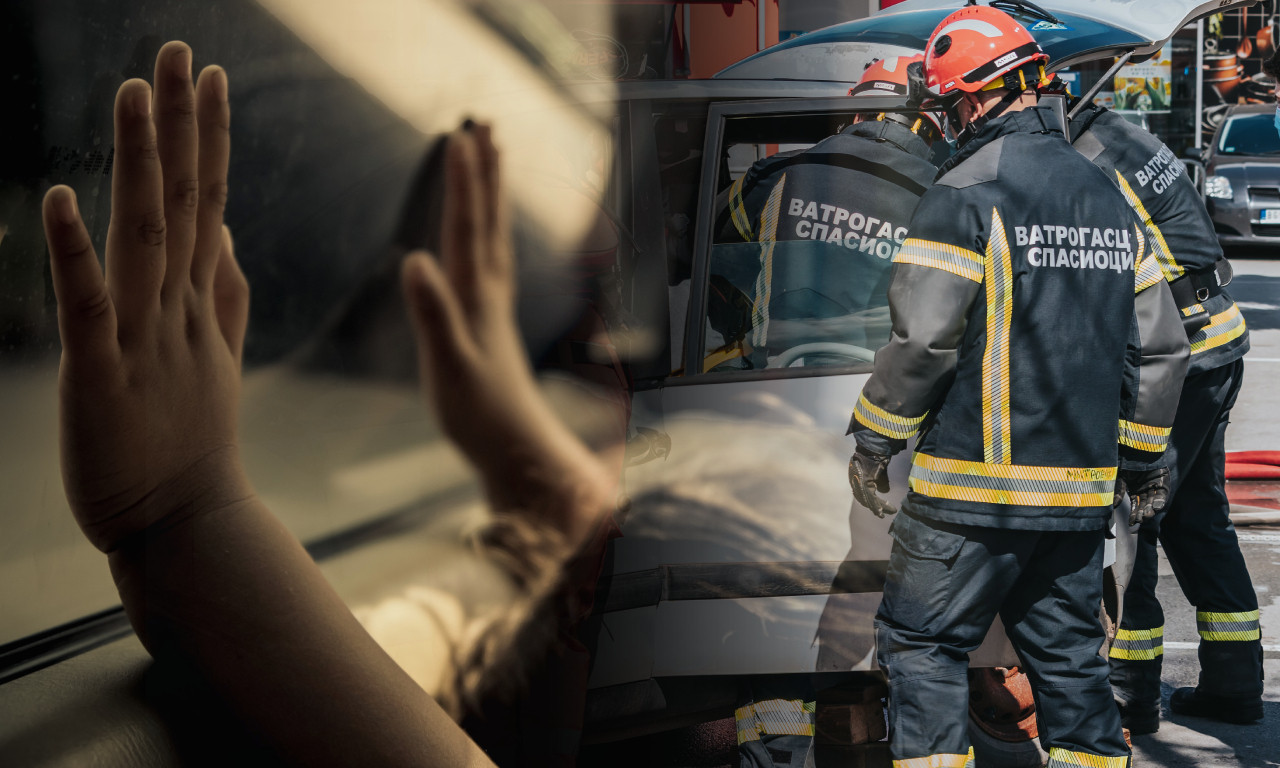 BEBA ZAROBLJENA U AUTOMOBILU U KRAGUJEVCU Vozilo se samo zaključalo, a onda se desilo čudo! (FOTO)