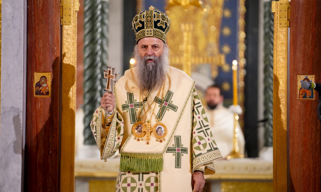 SUTRA POČINJE VELIKI POST Patrijarh Porfirije poručio: "Otkriva se smisao naše vere, praznik Vaskrsenja Gospodnjeg"