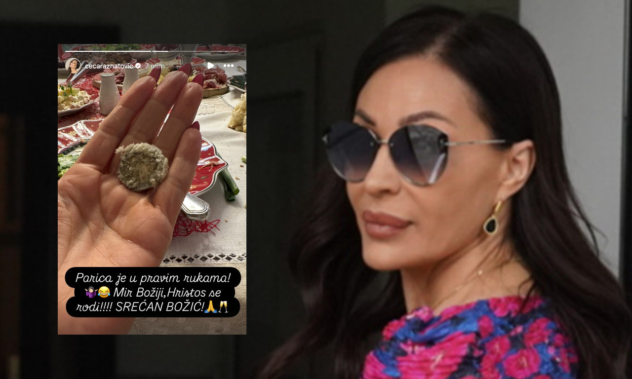 OGLASILA SE CECA NA BOŽIĆ Evo ko je izvukao paricu iz česnice: "U pravim je rukama" (FOTO)