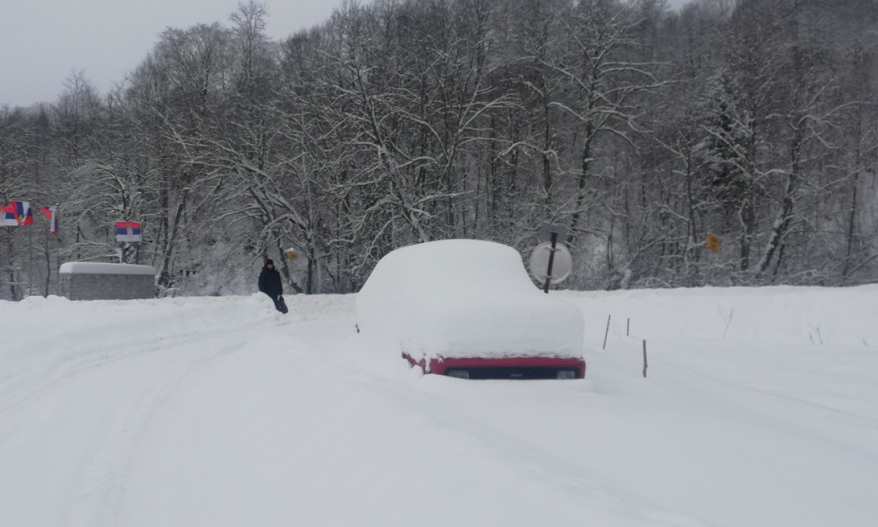 CRVENI METEOALARM U SRBIJI: Temperature do -17 stepeni, stiže i ova opasna pojava