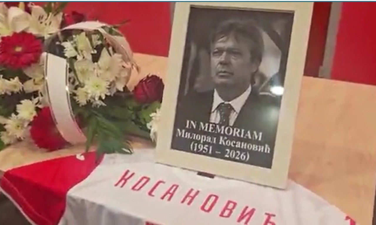 CELA SALA U SUZAMA ZBOG ODLASKA LEGENDE: Srbija se oprostila od Milorada Kosanovića, ove reči bole (FOTO)