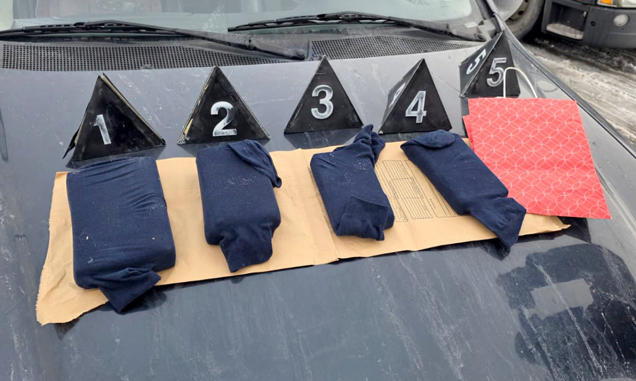 VELIKA ZAPLENA DROGE! Bugarin uhvaćen sa kokainom i heroinom – pogledajte šokantne detalje (FOTO)