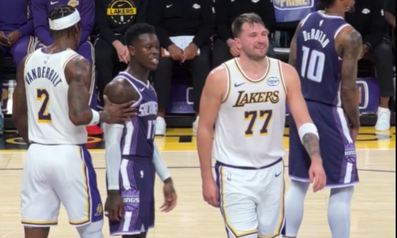 DENIS ŠREDER POKUŠAO DA UDARI LUKU DONČIĆA! Skandal epskih razmera trese NBA - evo šta se desilo (VIDEO)