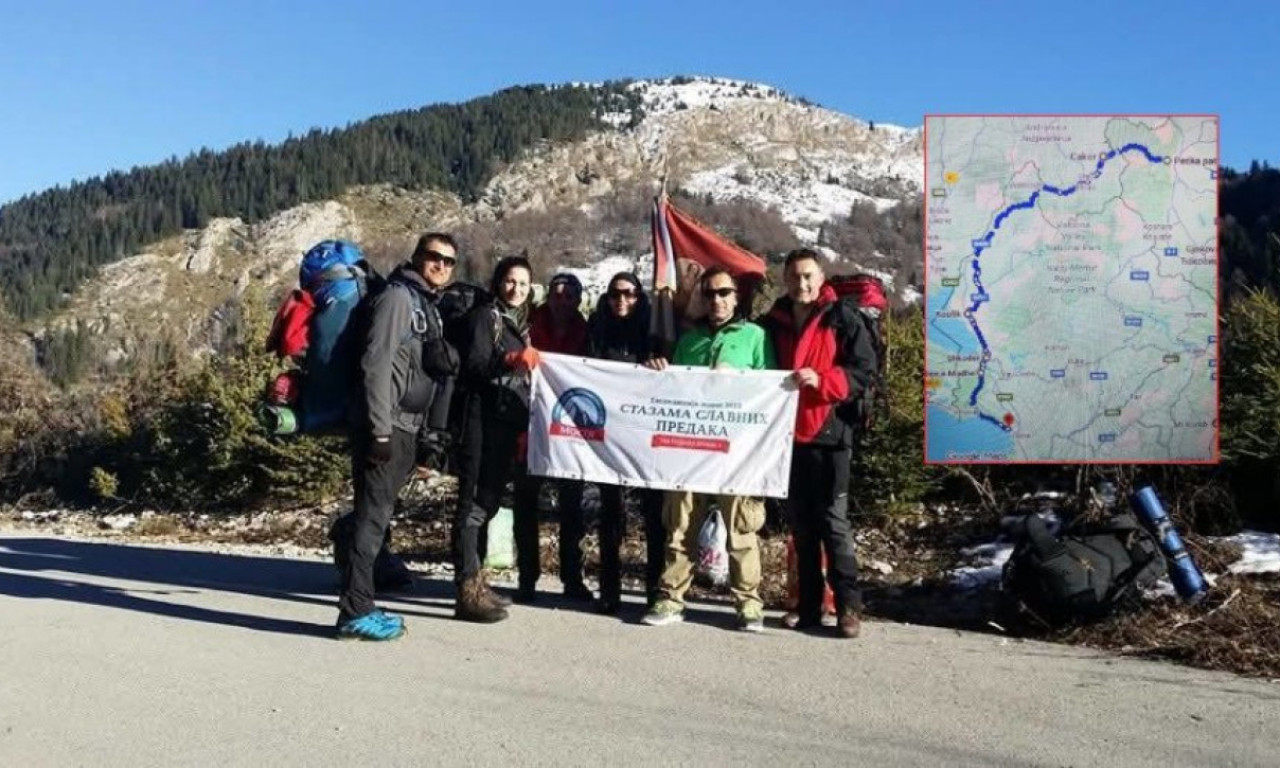 KURTIJEVA POLICIJA SRPSKIM PLANINARIMA ZABRANILA ULAZ NA KiM: Presrela ih na putu od Gračanice...(FOTO)
