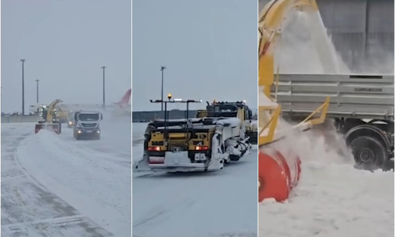 ZATVOREN AERODROM U BEČU! Ledena kiša obustavila sve letove