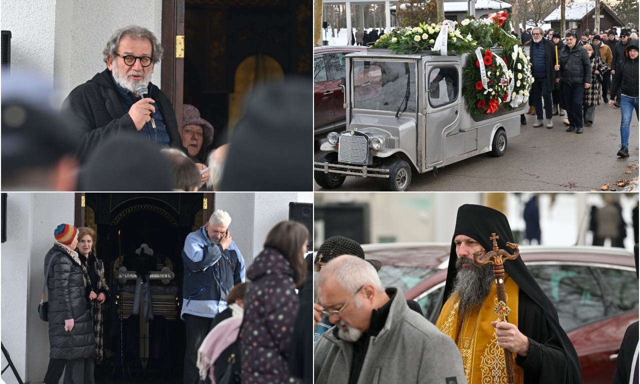 BODA NINKOVIĆ SKRHAN OD BOLA NA SAHRANI BRATA: "Potkrala se greška, meni nerazumljiva!" Ovaj govor para srca (FOTO)