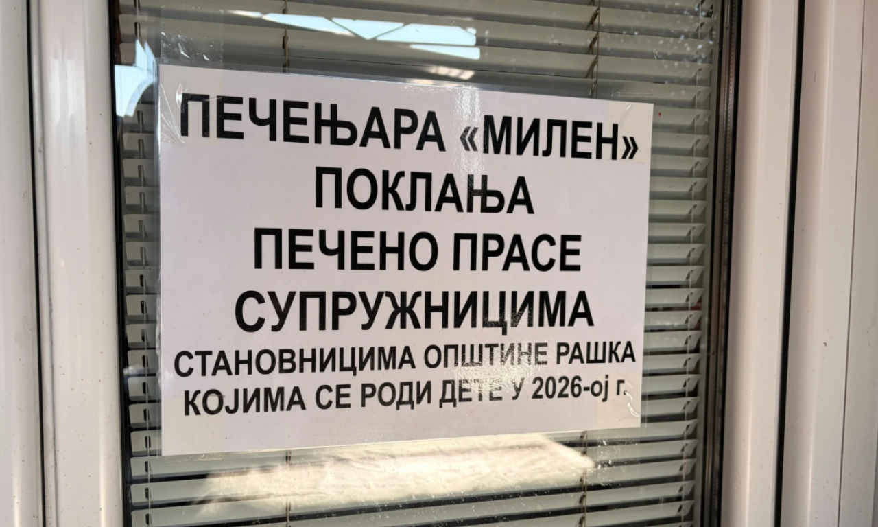 LEPŠU VEST DANAS NEĆETE PROČITATI: Ova pečenjara u Srbiji poklanja pečeno prase za svaku novorođenu bebu