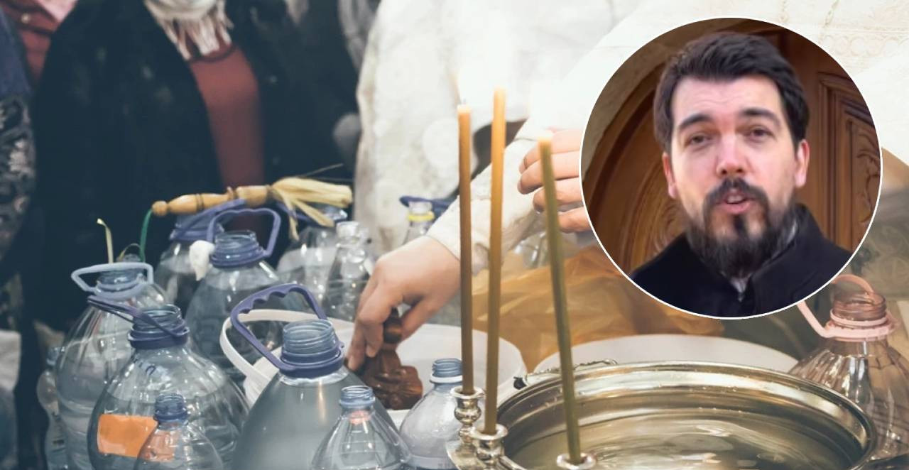 ŠTA SE RADI SA BOGOJAVLJENSKOM VODICOM Sveštenik Aleksandar objasnio kako se pravilno koristi tokom cele godine (VIDEO)