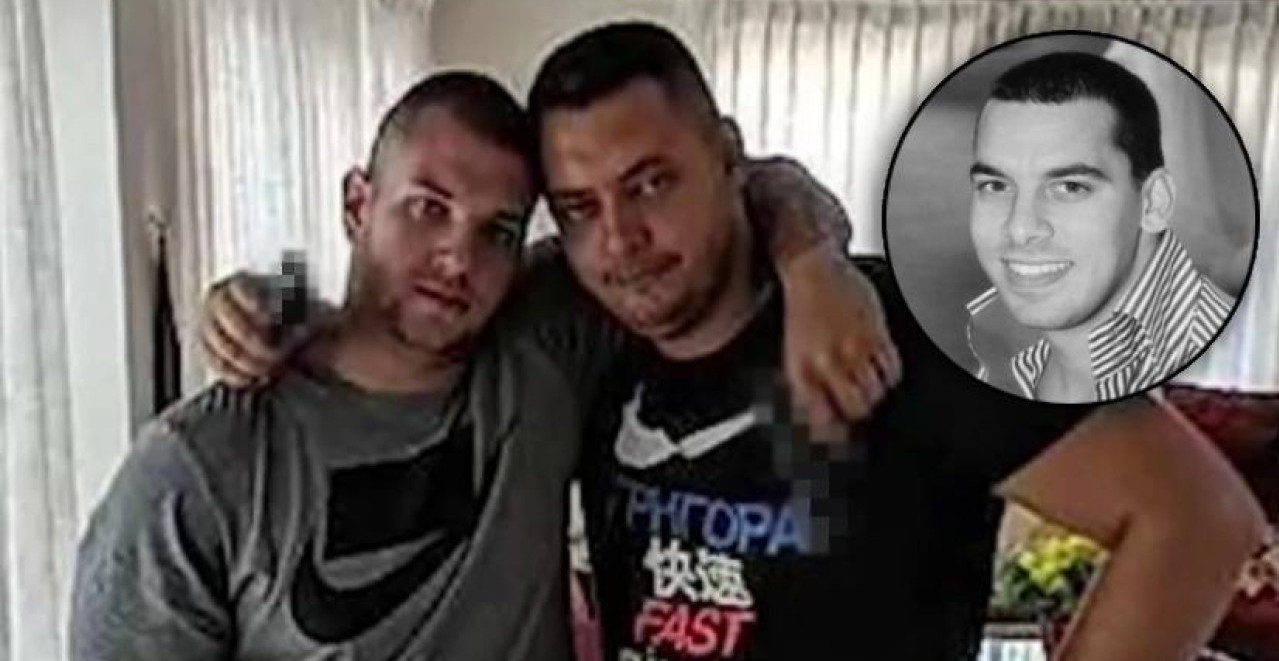 VELJA NEVOLJA I MARKO MESAR SE OPROSTILI OD UBIJENOG ŽIVKA BAKIĆA! Sve što su hteli da kažu bivšem fudbaleru Zvezde stalo u dve reči (FOTO)